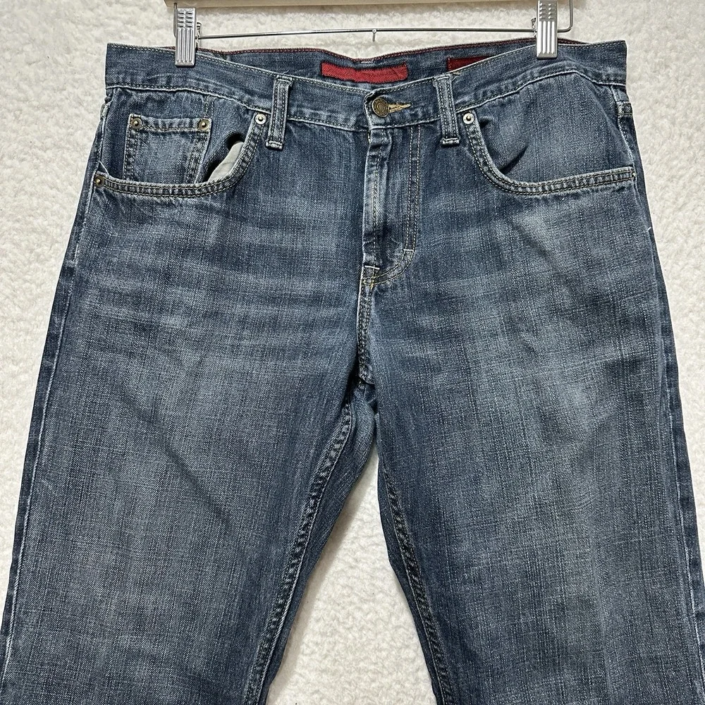 Banana‎ Republic Limited Edition Jeans Blue Modern Straight Leg Men's Size 35